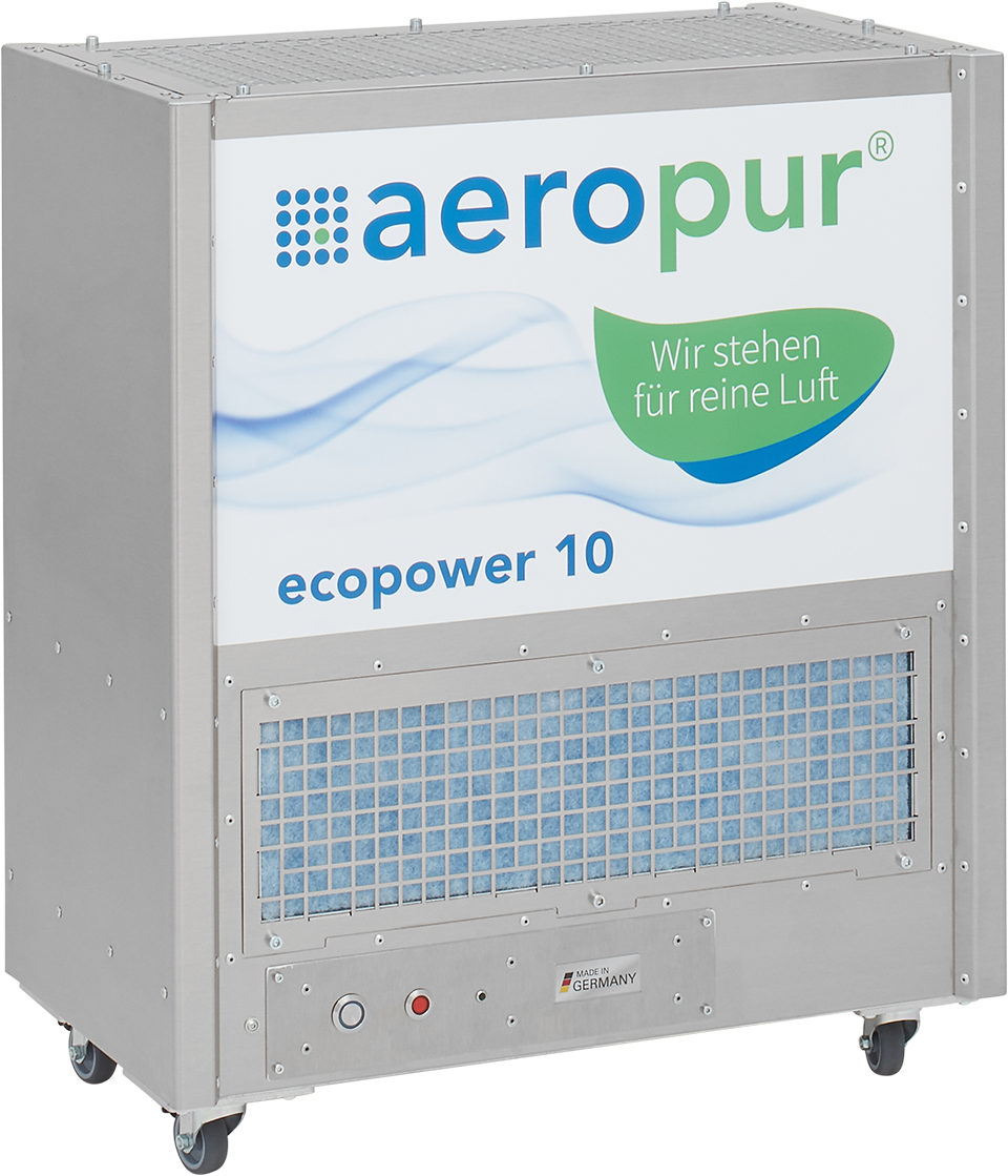 aeropur ecopower 10 kompakter Luftreiniger